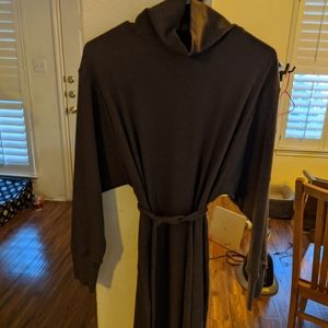 Dark Gray Sweater Dress